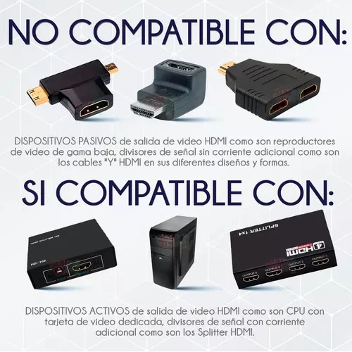 Cable HDMI para instalación, 20 metros. Con amplificador para