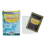 Mangas Transparentes Foscas Dragon Shield Para Pkm/mtg 100 Q