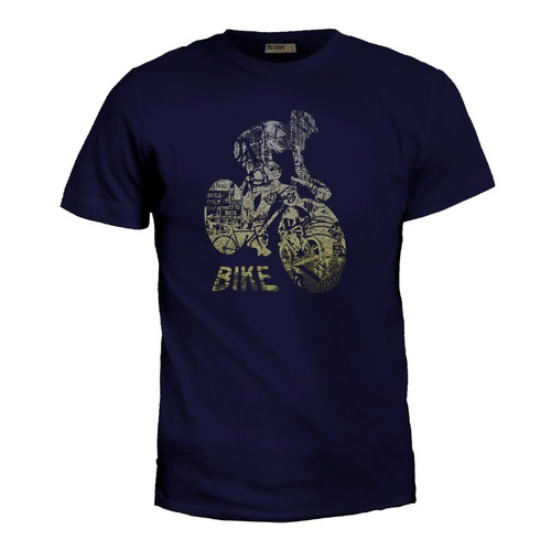 Camiseta Bike Street Calle Hombre Bicicleta Inp Bto 