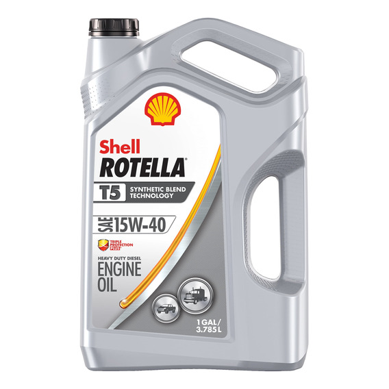 Aceite Shell Rotella T5 15w-40 Semisintetico 3.78 Litros