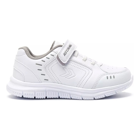 Zapatillas Colegial Atomik Casual Velcro Marsella Escolar