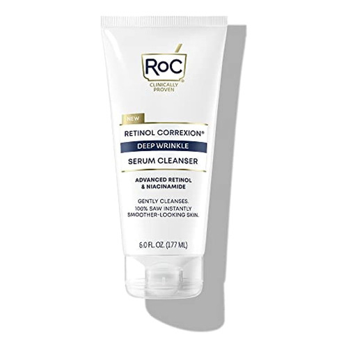 Roc Retinol Correxion Deep Wrinkle Serum Facial Cleanser Wit