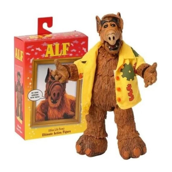 Figura Muñeco Neca Alf Ultimate Action Figure Alf Alien Life