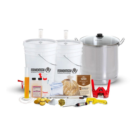 Kit Homebrewer Master Incluye Olla Y Conexiones