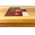 Tábua De Bambu P/ Corte Churrasco Legumes Com Pegador- Clink Cor Marrom