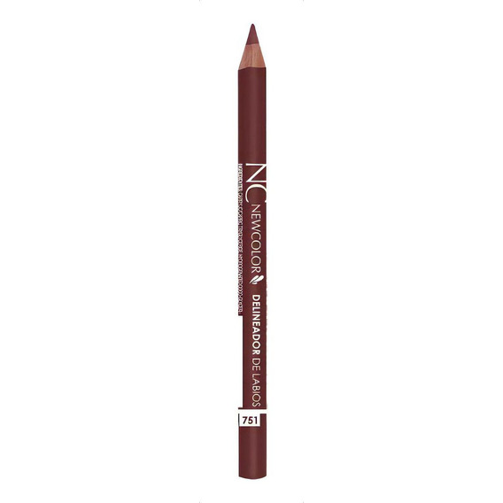 Delineador De Labios New Color N°751 Marrón Mix