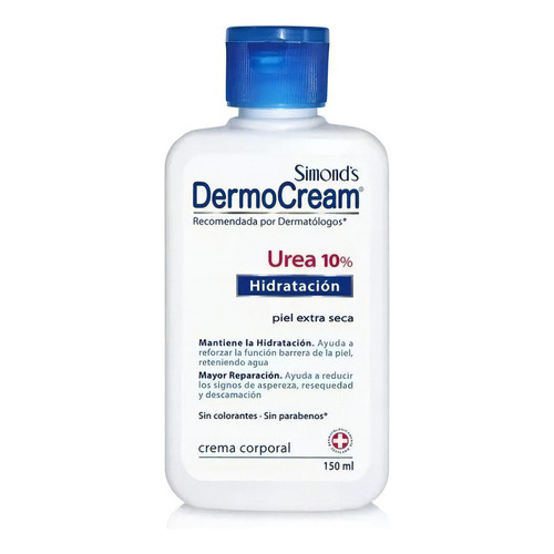  Crema Simonds Dermocream Hidratacion Urea 10% 150 Ml