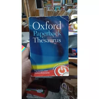 Diccionario Oxford Paperback Thesaurus Usado