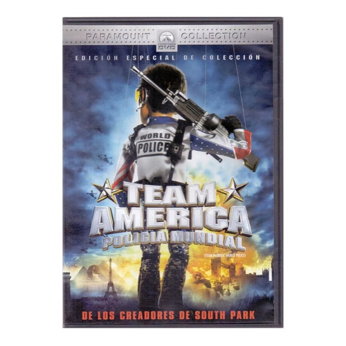 Team America Policia Mundial World Police Pelicula Dvd