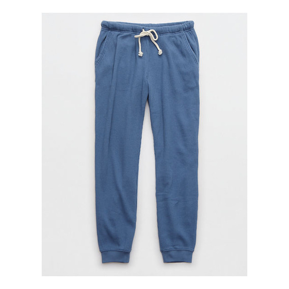 Jogger Con Textura Tipo Waffle Aerie Mujer