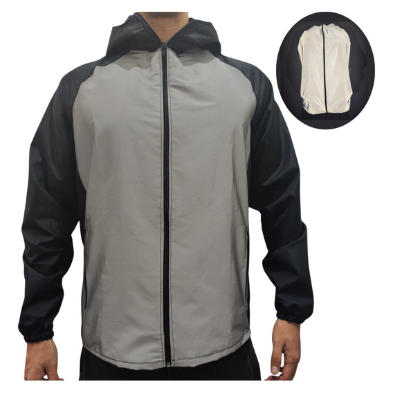 Chaqueta Reflectiva Combinada Deportes Moto Bicicleta 