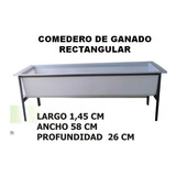 Comedero De Ganado Rectangular