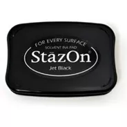 Stazon Jet Black Ink Pad