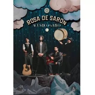 Dvd Rosa De Saron*/ Acústico E Ao Vivo 2/3 ( Lacrado )