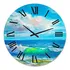 Designq Reloj De Pared Náutico Y Costero Sol Reflejado A Tra