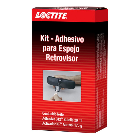 Loctite - Adhesivo Instantáneo Kit Para Espejo Retrovisor Tu