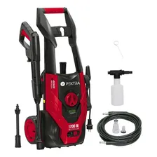Hidrolavadora Pektra Pk100-1700 Alta Presión Con 110 Bar Rojo 50