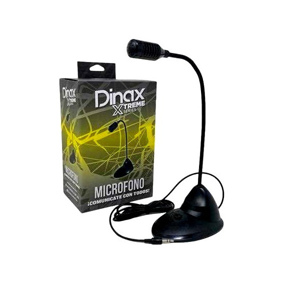 Micrófono Flexible Pc Juegos Dinax 