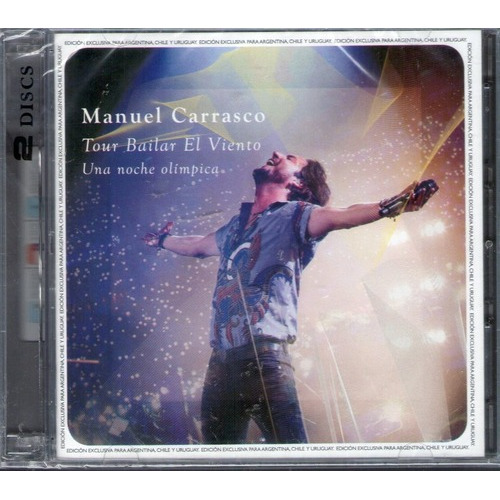 Manuel Carrasco Tour Bailar El Viento Dvd Cd ¡nuevo Sellado