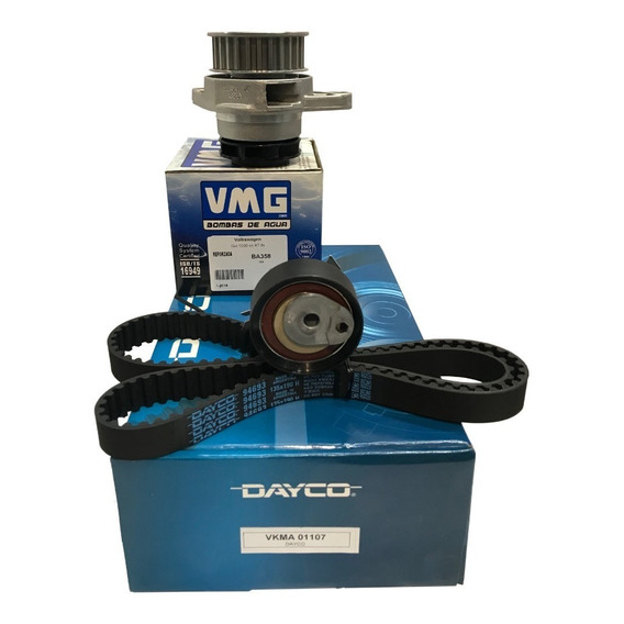 Kit Distribucion Dayco + Bomba De Agua Gol Trend 1.6 8v