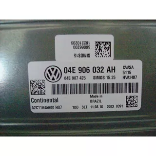 Cpu Modulo Inyeccion Vw Fox Gol Golf  04e906032ah Continenta