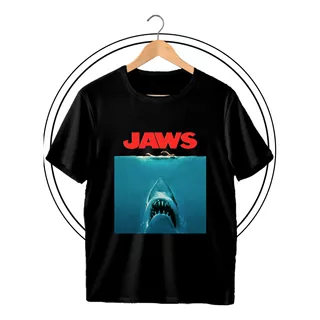 Remera Estampada Jaws (tiburon) 1 (0305) Rock And Films