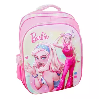 Mochila Bolsa Escolar Infantil Barbie O Filme 3d