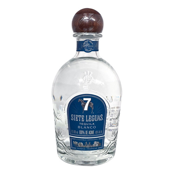 Tequila Siete Leguas Blanco Ensamble Artesanal 700 Ml