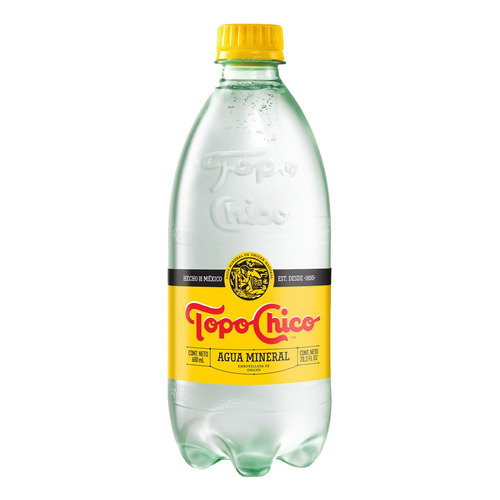 10 Pack Agua Mineral Natural Topo Chico 600 Ml