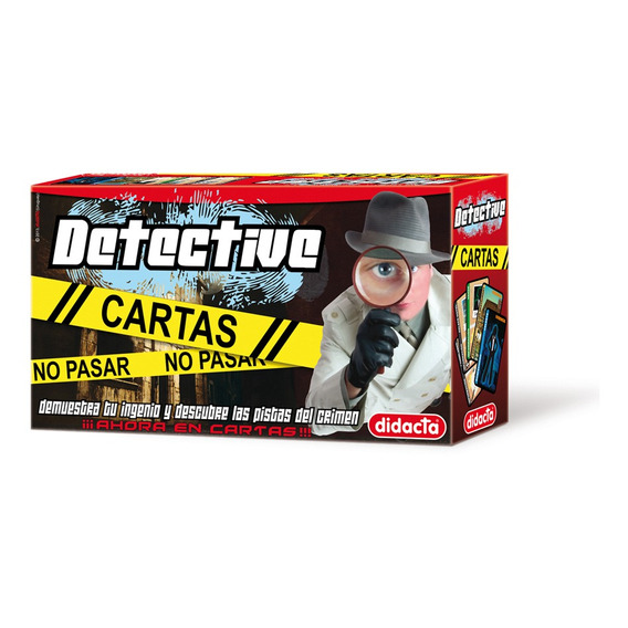 Juego De Mesa Didacta Detective Cartas