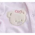 Enteritos En Plush Enterizo Bebe Con Pie Pijama