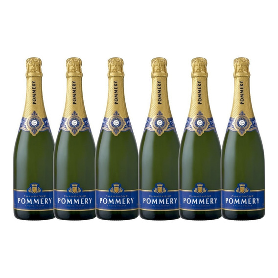 6 Xchampagne Frances Pommery Brut Royale