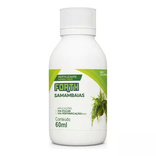 Fertilizante Líquido Forth Samambaias Concentrado 60ml