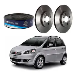  Disco Freio Dianteiro Fiat Idea 1.6 1.8 16v 2011 A 2016