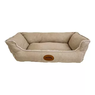 Cama Moises Cuna Colchon Perros Gatos Nogal Medium Cocooning Color Beige - 12676