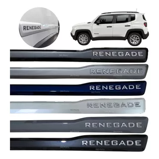 Friso Lateral Original Mopar Jeep Renegade T270 Cor Do Carro