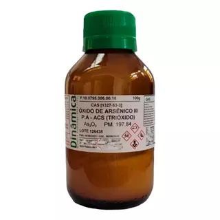 Oxido Arsenico Iii Pa Acs (trioxido Arsenio) 100gr Dinamica