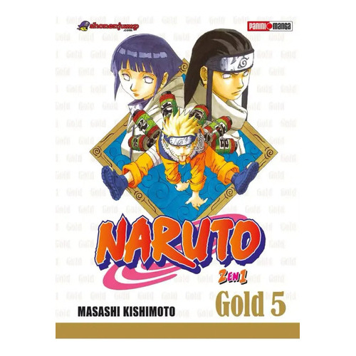 Naruto Gold: Naruto Gold Edition, De Masashi Kishimoto. Serie Naruto Gold, Vol. 5. Editorial Panini, Tapa Blanda, Edición 1.0 En Español, 2023