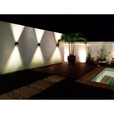 Difusor Bidireccional Exterior Interior Deco Con Led G9 Sf