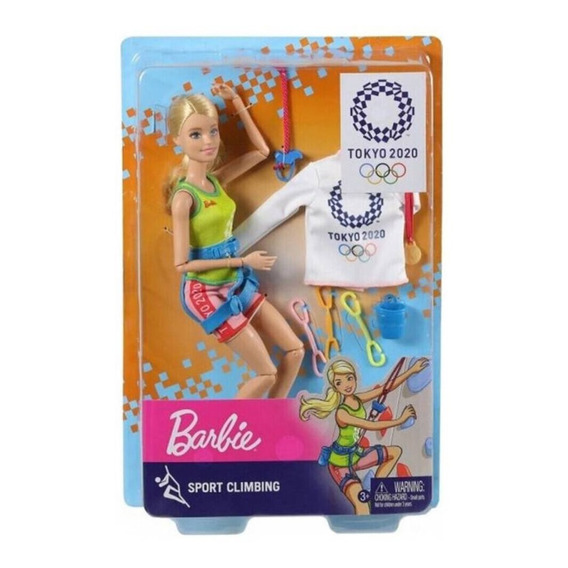 Muñeca Barbie Olimpiadas Tokyo 2020 + Febo