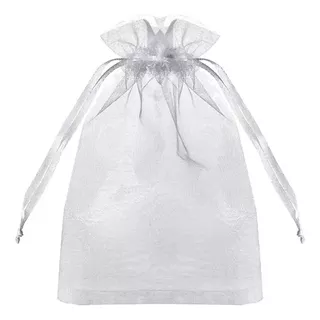 Sacos De Organza 12x17 Pacote Com 50 Unidades