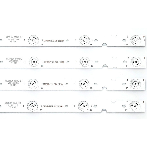 Kit Tiras De Led Para Cdh-le504ksmart18 L50p65 Ts50uhd