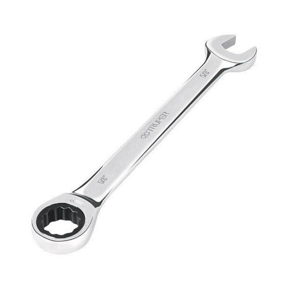 Llave Mixta Con Ratchet 21 Mm X 278 Mm Largo Truper 13623