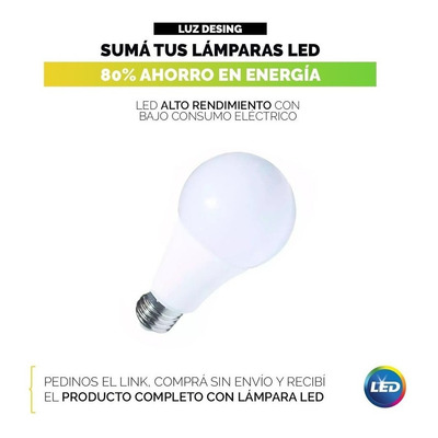 Tortuga Exterior Aluminio Vidrio Apto Led E-27 Deco Sf