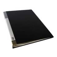 Carpeta The Pel A4 Con 60 Folios Transparentes. Color Negro