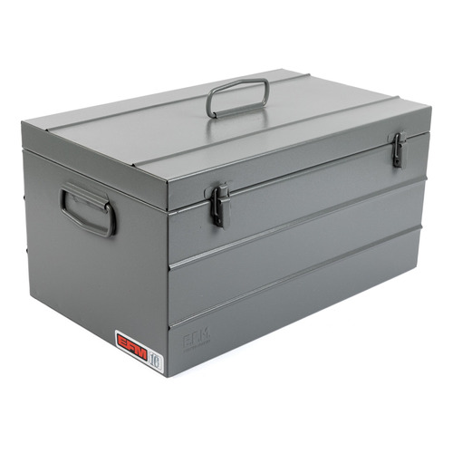 Caja Metalica De Herramientas Baul Reforzado Nº16 Efm Color Gris