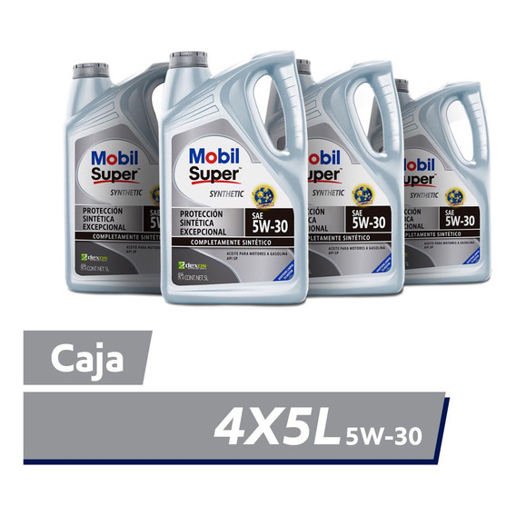 Mobil Super Synthetic 5w-30 Caja 4x5l Mobil 124999