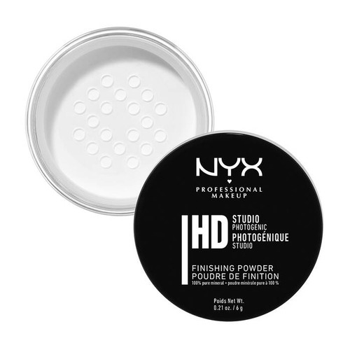 Base de maquillaje en polvo NYX Professional Makeup Studio finishing powder Polvo Fijador Translúcido Nyx Studio Finishing Powder 6g tono translúcido - 6mL 6g