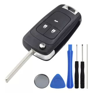 Carcasa Llave Control Autos Chevrolet 3 Botones Cruze Sonic