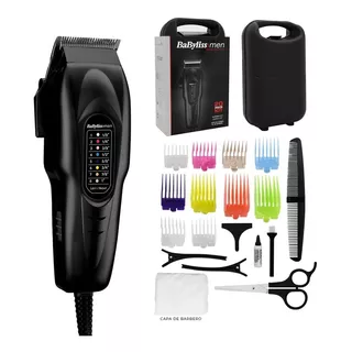 Babyliss Men Cortadora Pelo 20 Piezas Corte Número Barberia Color Negro